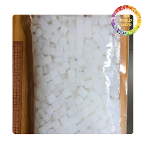 Cubos de Nata de Coco, Ingrediente Dulce y Masticable para Postres, Bebidas y Yogur - Product Image 1