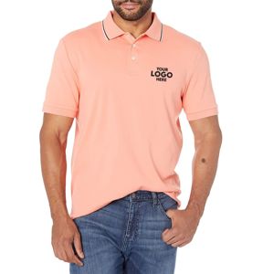 เสื้อโปโลผ้าระบายอากาศดี ลายทาง แขนสั้น สไตล์คลาสสิก สดใส เหมาะสำหรับใส่ทำงาน ใส่เล่นกอล์ฟ สำหรับผู้ชาย เสื้อผ้าแฟชั่นอินเทรนด์ - Product Image 3