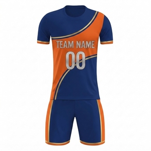 ชุดเสื้อฟุตบอลแบบกำหนดเองสำหรับผู้ชาย ชุดทีมเยาวชน ชุดฟุตบอลระบายอากาศได้ดี พร้อมชื่อและหมายเลข - Product Image 1
