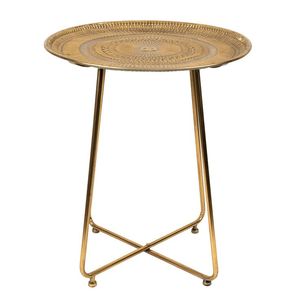 Elegante Mesa Auxiliar Metálica Minimalista con Acabado Negro Mate y Diseño Ligero y Portátil para Espacios de Balcón - Product Image 5