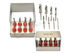 <b>Electric</b> Dental Implant Drill <b>Kit</b> 8 PCS Surgical Instruments Ergonomic Grip OEM Implant surgical drills Dental implant tools - Product Image 3