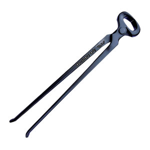 Pince à sabots en acier inoxydable noir de 14 pouces, outil professionnel robuste pour le soin des sabots de cheval, manches longs, réutilisable - Product Image 2