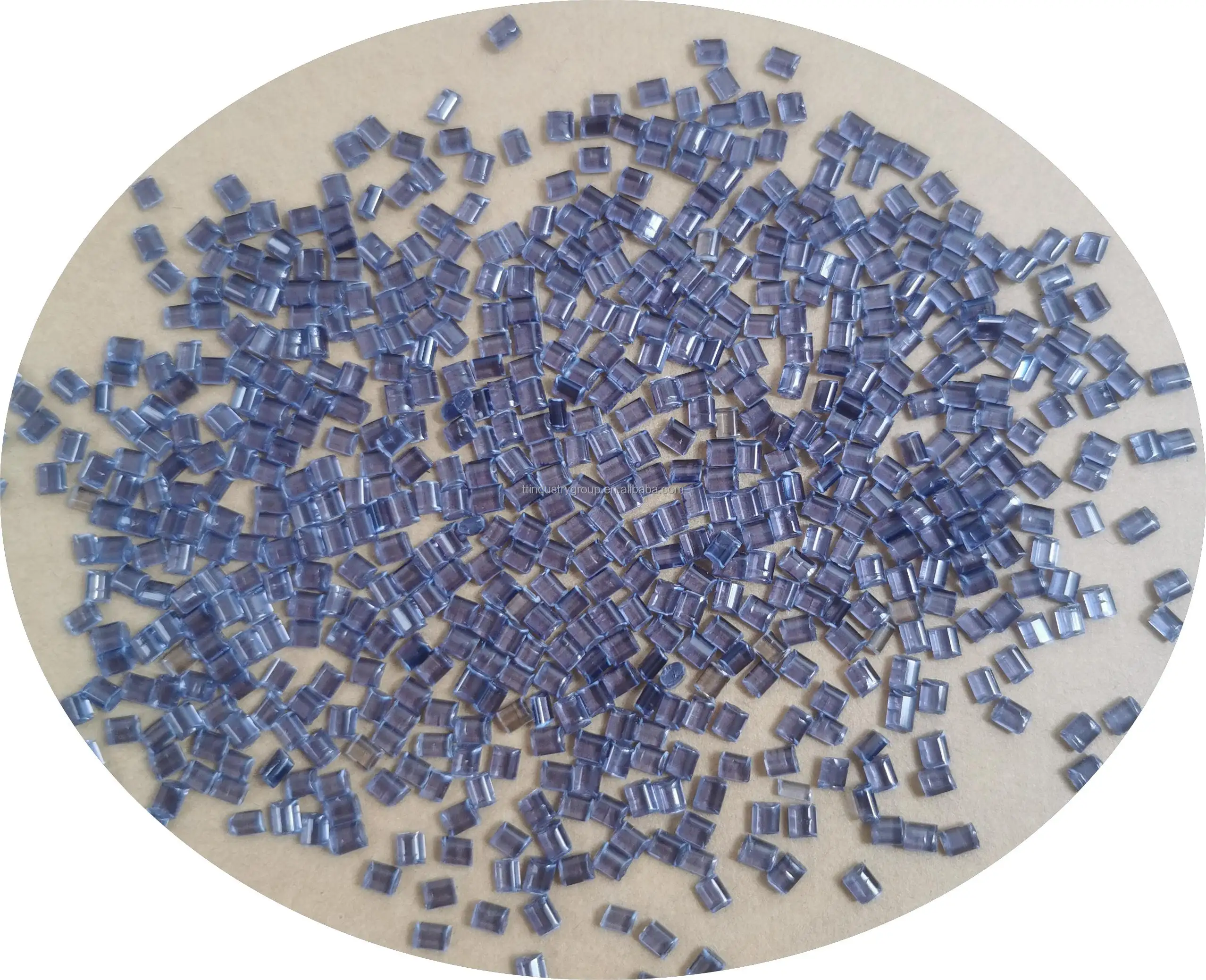 China Factory directly Sell! High transparent MABS resin Reflex blue for touchpad of refrigerator injection