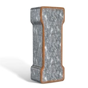 Letras del Alfabeto de Metal Galvanizado Industrial para Decoración de Paredes, Letras Metálicas 3D Rústicas Grandes para Decoración del Hogar, Letreros para Eventos, Venta al por Mayor - Product Image 6