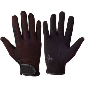 Gants d'équitation en cuir avec logo personnalisé, respirants, pour cavalier, perforés, style polo et golf, pour hommes et femmes - Product Image 6