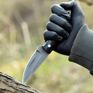 Couteau de Bushcraft en Acier 1095 avec Manche en Résine - Couteau de Chasse à Lame Fixe Full Tang de 8,4 pouces avec Étui, Personnalisable OEM, Vente en Gros - Product Image 2