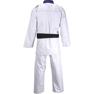 Kimono de Jiu Jitsu Brasileño Blanco Premium, 100% Algodón, para Entrenamiento de BJJ, Academia, Competencia, Fabricante de Uniformes Personalizados - Product Image 4