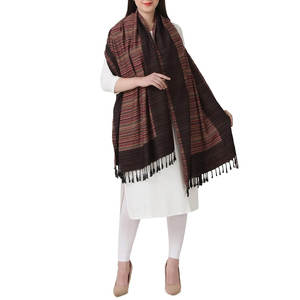 Top Quality 2026 Casual & Fashionable Wool <b>Scarf</b> for Women Islamic Clothing Handmade <b>Pashmina</b> Wool Shawl for Muslim Wear - Product Image 4