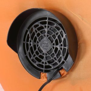 15W 8ft LED Gingerbread Man Christmas Decoration Outdoor Yard Inflatable Holiday Decor with 5 LED Lights Holding a Gift - Product Image 3