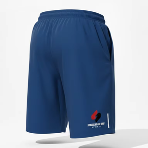 Pantalones Cortos Deportivos de Algodón para Hombre, Cintura Elástica, Ligeros, Transpirables, para Gimnasio y Entrenamiento, Logotipo Personalizado, Venta al Por Mayor - Product Image 6