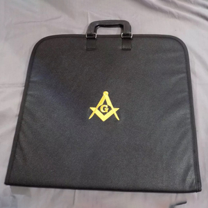 Regalia Masónica: Delantal de Maestro Masón y Estuches, Azul Turquesa, Precio Personalizado, Venta al por Mayor de Regalia Masónica - Product Image 1