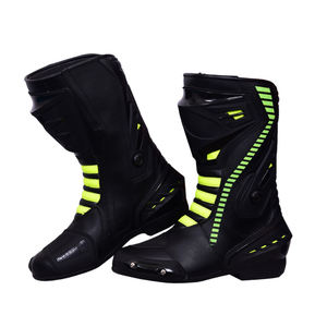 Botas de Motocicleta de Cuero para Hombre de Alta Calidad, Estilos de Cuero para Motocicleta, Botas Personalizadas - Product Image 5