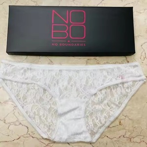 Culottes d'été respirantes en coton tricoté 100 % pour femmes, taille mi-haute, style boyshort, couleur unie, avec logo à la taille - Qualité supérieure - Product Image 2