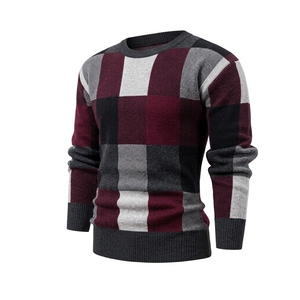 Suéter Personalizado Transpirable de Nailon/Acrílico para Hombre, para Colecciones de Marca Privada al por Mayor, con Suministro de Fábrica OEM ODM - Product Image 4