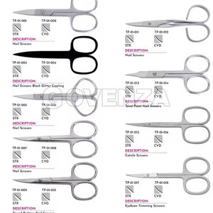 Tijeras de Belleza de Alta Calidad, Ligeras y Duraderas, de Acero Inoxidable Curvado, Diseñadas Específicamente para el Cuidado y el Aseo Preciso de las Uñas - Product Image 6