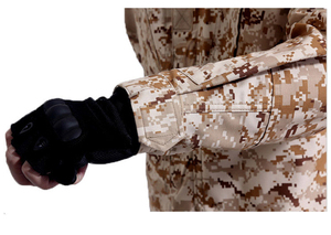 Best Quality <b>Camouflage</b> Set Uniform Wholesale Custom Outdoor Men Tactical <b>Camouflage</b> Suit Long Sleeve - Product Image 3