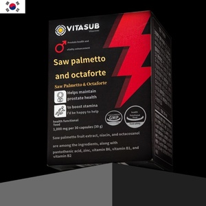 Cápsulas Naturales Saw Palmetto Octaforte, Suplemento para la Salud Masculina, Apoyo para la Próstata, Potenciador de Energía, 30 Cápsulas, Vida Útil de 24 Meses - Product Image 6