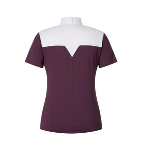 Camisetas de equitación de manga corta para mujer, estilo nuevo, ropa de equitación con bordado y estampado, camisas de competición para mujer - Product Image 4