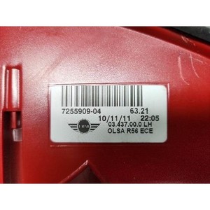 Luz Trasera Izquierda Usada para Mini Hatch 725590904 - Product Image 6