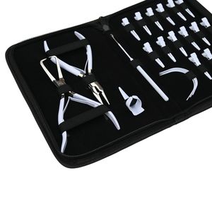 Kit Completo de Accesorios para Extensiones de Cabello: Alicates de Crimpado y Extracción para Microperlas, Herramienta de Gancho y Bucle, Clips, Anillos Separadores y Agujas - Product Image 5