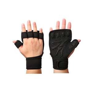Customized Logo Half Finger Cycling <b>Weight</b> Lifting <b>Gloves</b> for Gym Fitness Cross <b>Training</b>-Lightweight Breathable Palm Protection - Product Image 5