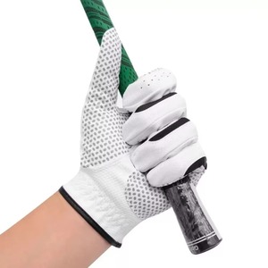 Golf Gloves White Cabretta Leather Non-Slip Hook and Loop Closure Unisex Right Hand Sports Outdoor Use - Product Image 5