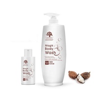 Gel Douche Super Hydratant Végétalien OEM en Gros, Marque Privée, Blanchissant, à Base de Plantes, Contrôle du Sébum, Rafraîchissant