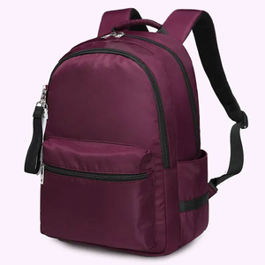 Wholesale 2026 Cheaper Casual Students <b>College</b> Nylon School Daypack Book Bags Waterproof <b>Backpack</b> for Girl And Men - Product Image 2