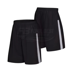 Men's Solid Color Breathable Quick Dry Polyester Knee-Length Bermuda Shorts Drawstring Closure <b>Elastic</b> Waist Casual Outdoor Wear - Product Image 2