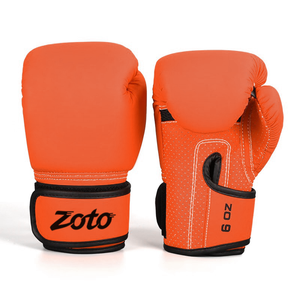 Gants de boxe en cuir PU pour enfants 4oz 6oz, gants d'entraînement respirants pour jeunes, équipement de MMA personnalisé avec logo pour enfants, vente en gros - Product Image 1