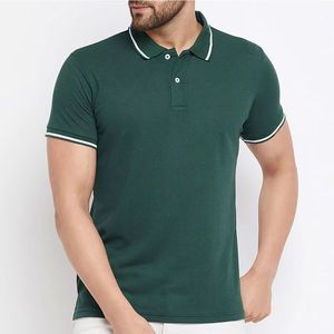 Top Quality Wholesale Custom <b>Long</b> <b>Sleeve</b> <b>Men's</b> Polo Shirts Casual Solid Pattern In Polyester Cotton <b>Henley</b> Collar Shirts - Product Image 1