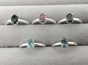 Natural Assorted Gemstone Brass Silver Plated Bezel Setting <b>Rings</b> Handmade <b>Statement</b> <b>Rings</b> Unisex Wholesale Fashion Bulk <b>Ring</b> - Product Image 5