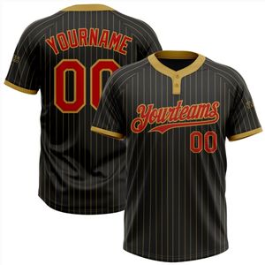 Maillot d'entraînement de baseball respirant grande taille à séchage rapide, ensemble uniforme d'équipe avec design entièrement sublimé pour les matchs de ligue et l'entraînement - Product Image 5