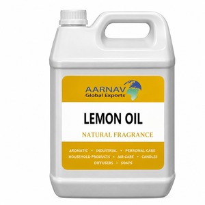 AARNAV Global Exports Huile Essentielle Pure de Zeste de Citron 100% Pure Qualité Cosmétique pour Diffuseurs Savons Bougies Soins d'ambiance - Product Image 1