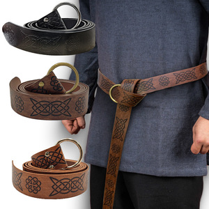 Ceinture en cuir PU gaufré de qualité supérieure Imra Impex, style médiéval viking, rétro, chevalier, Renaissance, ceinture viking 2026 - Product Image 5