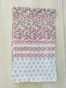 New Arrival Women's Cotton <b>Sarong</b> Hand Block Print Floral Beach Cover up Scarf Breathable Head Wrap for Summer Perfect Gift Her - Product Image 1