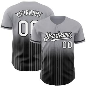 Maillot de baseball pour hommes, antibactérien, en nylon/cachemire, broderie/impression, patriotique, nom et numéro personnalisés, uniforme de fan - Product Image 1