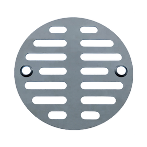 Grille de vidange de douche moderne en acier inoxydable de 3 à 1/2 pouces Trou à deux vis pour application dans la salle de bain - Product Image 2