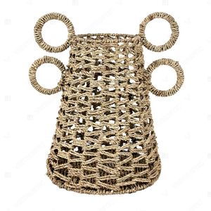 Vietrustic Customize Color Flower Decor Holder Seagrass Vase For Interior Decoration Plant Vase - Product Image 6