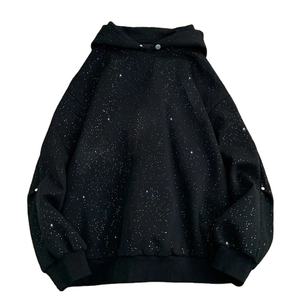 เสื้อสเวตเตอร์มีฮู้ดฮาราจูกุของกาแลคซีมีฮู้ดลำลองมีฮู้ดแนวสตรีทเสื้อผ้าผู้ชาย - Product Image 1