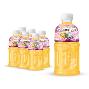 Etiqueta de Diseño Gratuito, Jugo de Fruta con Puré de Nata de Coco Sun Smile de 325 ml, Envase en Botella PET, Vietnam OEM - Product Image 1