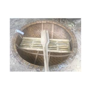 ผลิตเรือพายมือตะกร้าไม้ไผ่เรือโคราเคิลราคาถูกสําหรับกิจกรรมชายหาดรีสอร์ทที่ผลิตในเวียดนาม sandy99gdgmailcom - Product Image 3