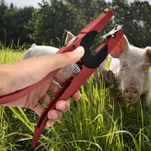 1 ud. Pinza y Cortador de Etiquetas para Orejas, Aplicadores de Etiquetas, Alicates Metálicos para Orejas de Animales de Granja, Herramienta de Identificación para Cerdos, Vacas, Ovejas y Conejos - Product Image 4