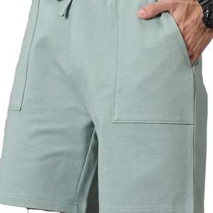 Pantalones Cortos Cargo Casuales para Hombre, Cintura Media, Ligeros, Elásticos, de Secado Rápido, Tela Duradera de Poliéster/Algodón para Deportes y Uso al Aire Libre - Product Image 1