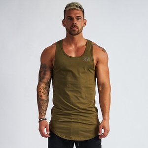 Made Best Quality Men Quick Dry Tank Top Gym Wear Cotton Tank Top for Men Custom Logo Gym Fitness <b>Vest</b> Top - Product Image 3