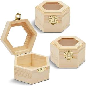 Wooden Jewelry <b>Box</b> Bulk <b>Treasure</b> Wood <b>Box</b> Wedding Wooden Ring <b>Box</b> With Epoxy Resin Ring Holder - Product Image 1