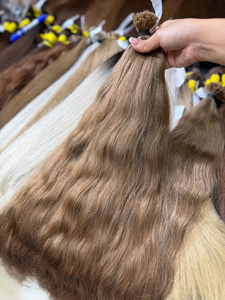 Extensiones de Cabello Humano Virgen Vietnamita de Hanoi al por Mayor, con Puntas Gruesas, 20 Pulgadas, 100g, Blanqueadas, Todos los Colores, Naturales, con Cinta/Tejido - Product Image 4