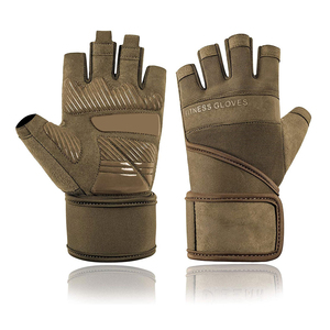 Gants de musculation antichoc avec rembourrage en gel, gants de musculation pour la musculation et l'haltérophilie, gants de sport avec support de poignet en néoprène, antidérapants - Product Image 3