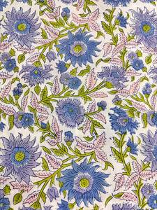 เดรสลำลองผู้หญิงผ้าฝ้ายทอลายดอกไม้ แขนทรงบอลลูน เอวทรงเอ็มไพร์ ทรงเบบี้ดอลล์ ผ้าฝ้าย 100% ทรงหลวม คอวี - Product Image 4