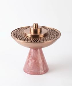Quemador de Incienso Artesanal de Metal y Resina para Decoración del Hogar, Aromaterapia, Incienso Oud, Quemador de Incienso de Lujo para Mesa - Product Image 3